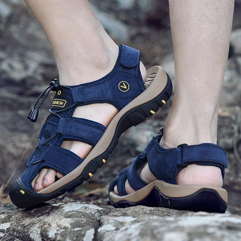 Vandringssandaler för män | Friluftssandal & Hiking Sandal Herr | Komfortabel Sula