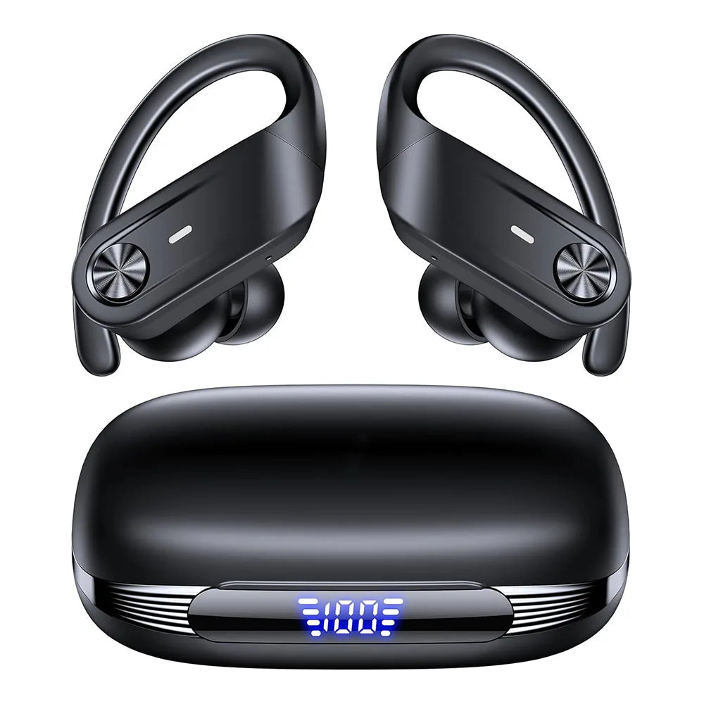 Trådlösa Hörlurar IPX7 Vattentåliga Sporthörlurar In Ear för Aktiv Träning 0