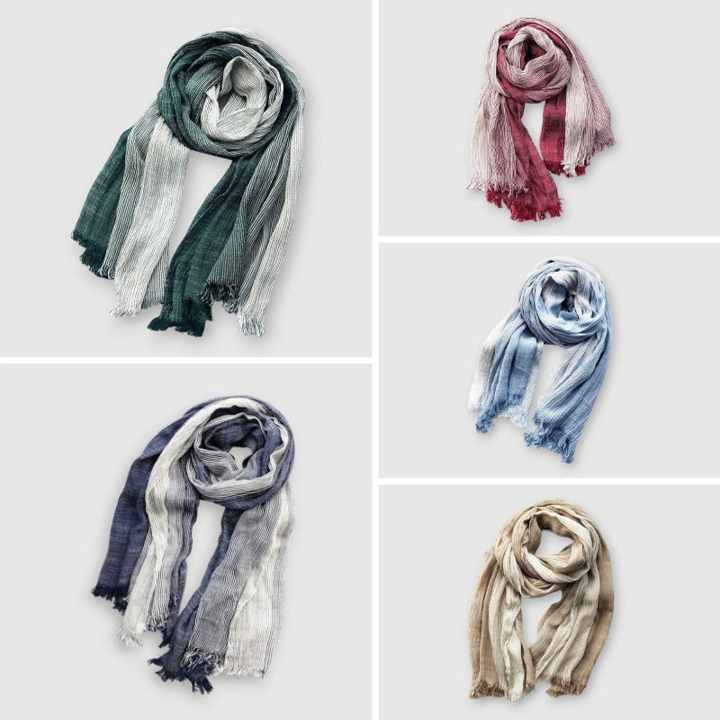 Unisex Scarf Randig Stil 5