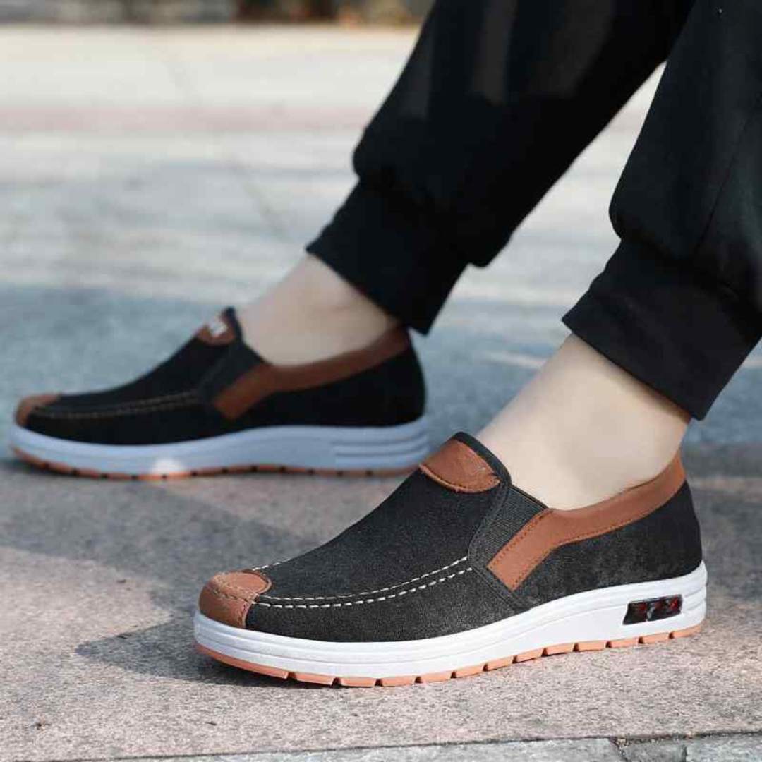 Casual loafers i plusstorlek för män