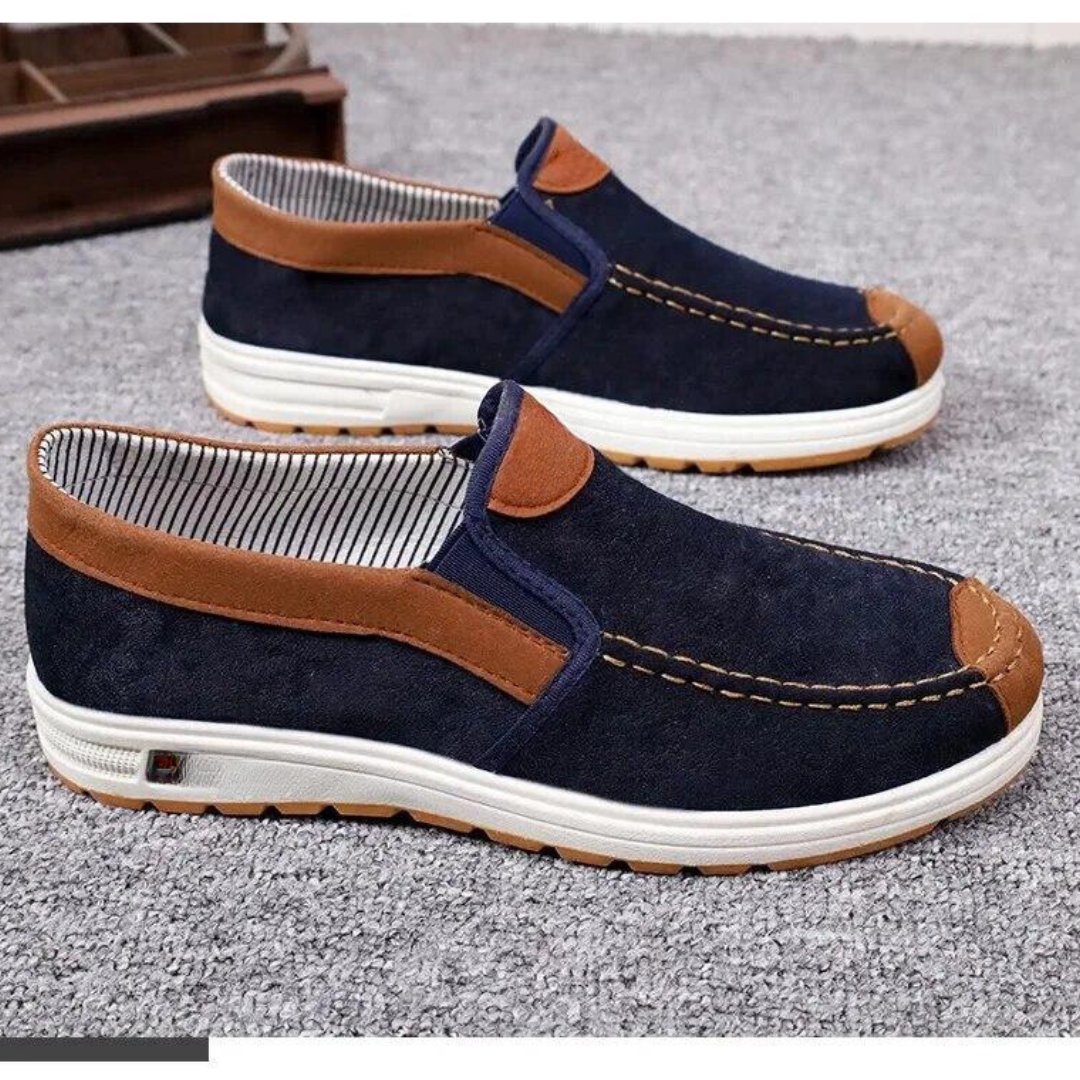 Casual loafers i plusstorlek för män