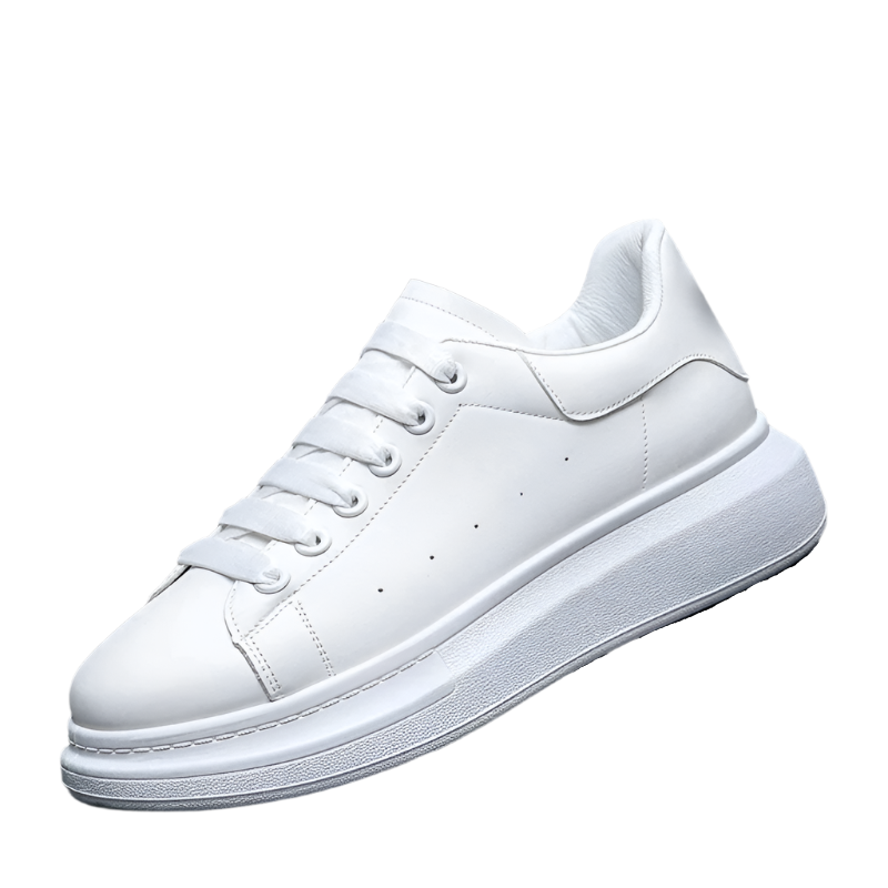 Herr Sneakers Urban Stil Läder Ergonomisk Komfort 1