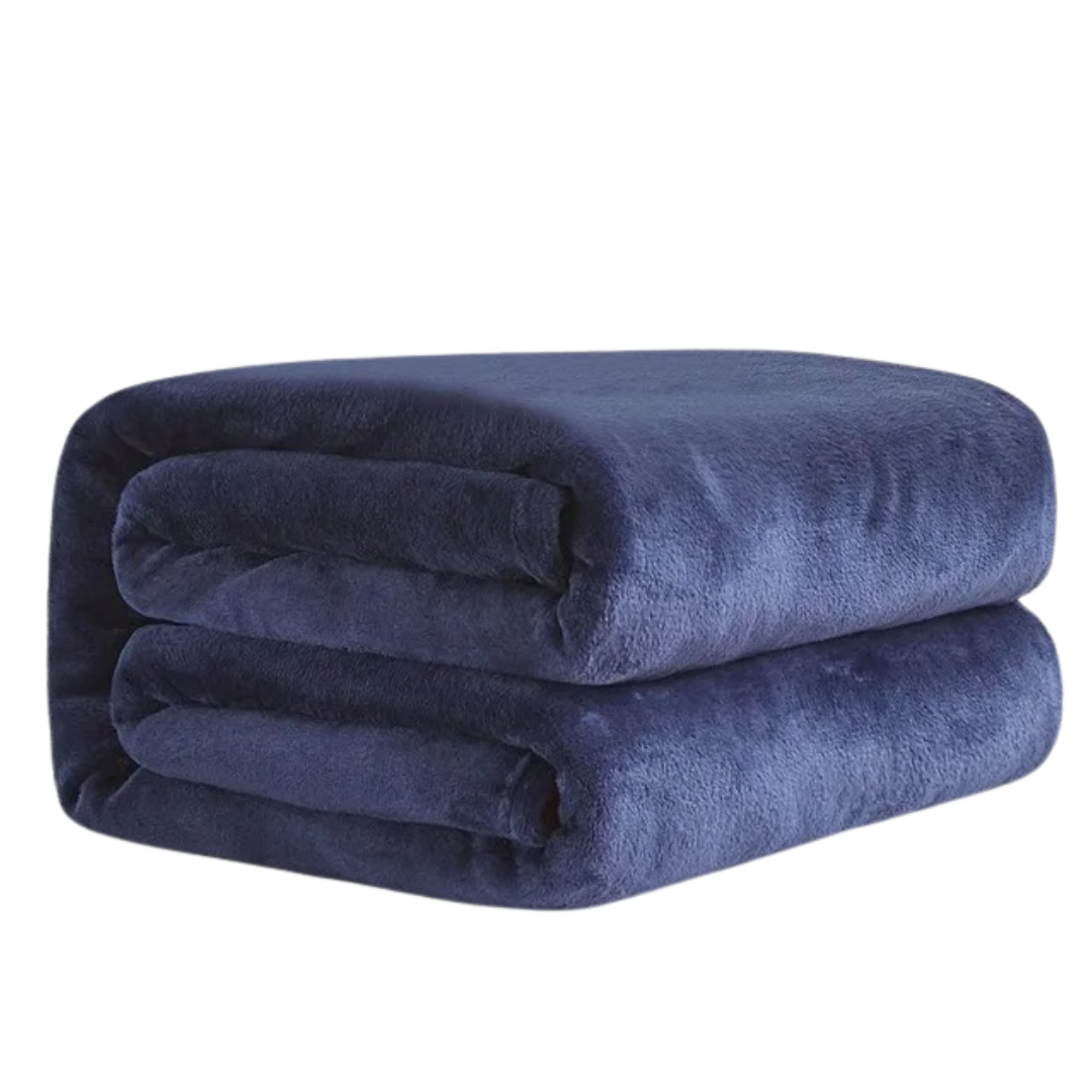 Korall Fleece Flanell Filt