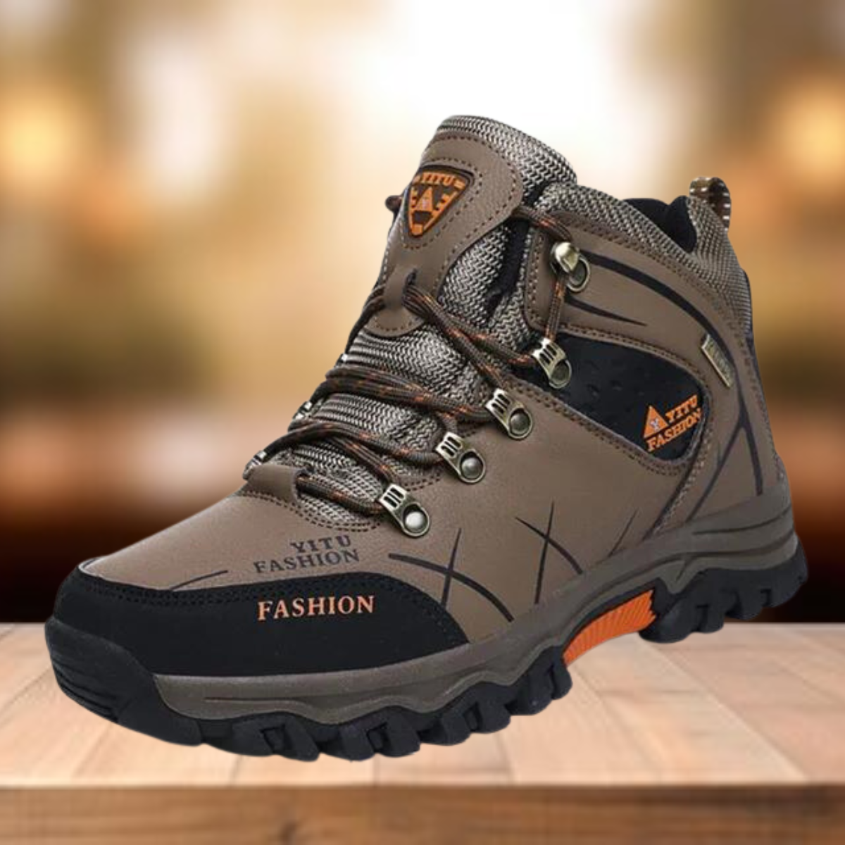 Vandringskängor för män med vattentät design 4