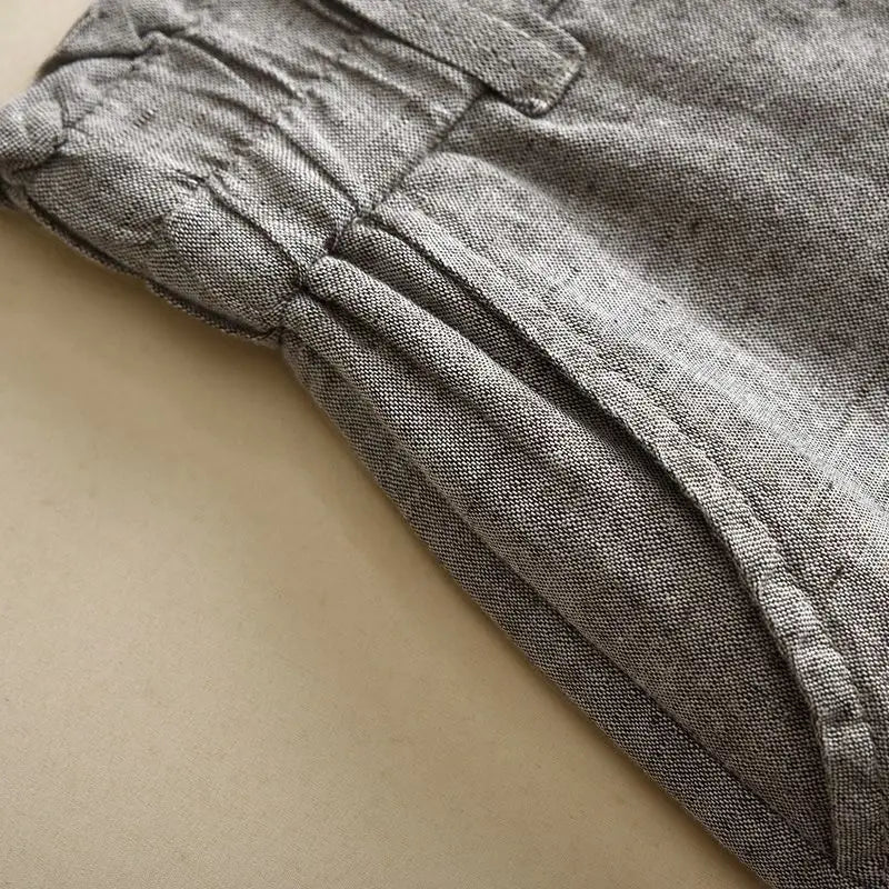 Vida Byxor Dam Hög Midja Elastisk Mjuk Material 4