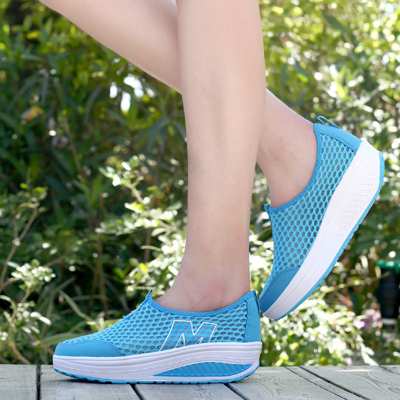 Vita Sneakers Dam Bekväm Design för Fritid och Sport 4