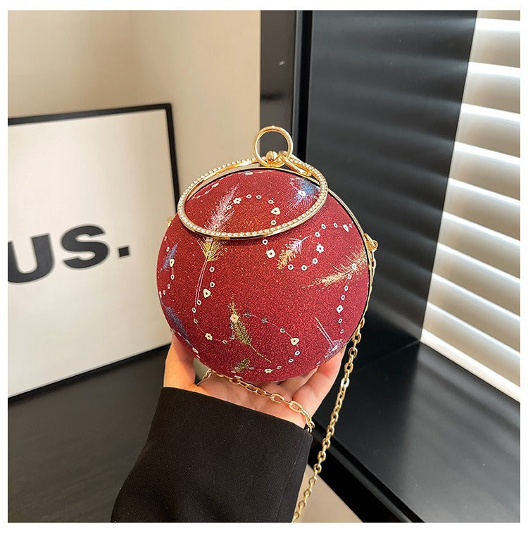 Konstellation Sammet Handväska