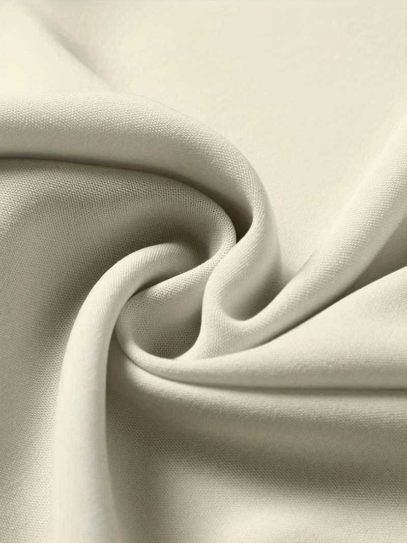 Dam Långärmad Topp Festtoppar Mjuk Blandning Hackad Halsringning-5