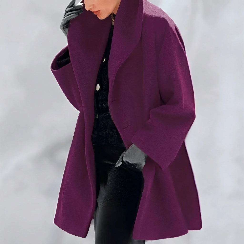 Dam Trenchcoat med Modern Stil