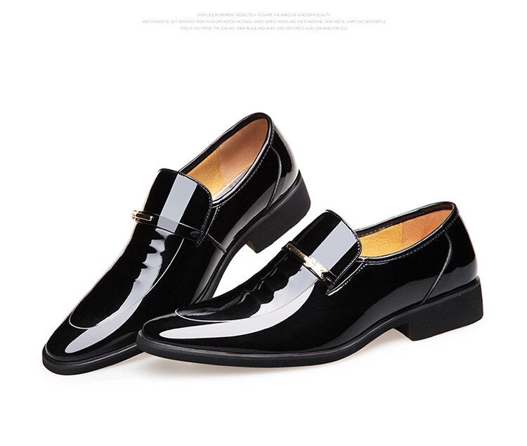 Lyxiga Läderstil Loafers
