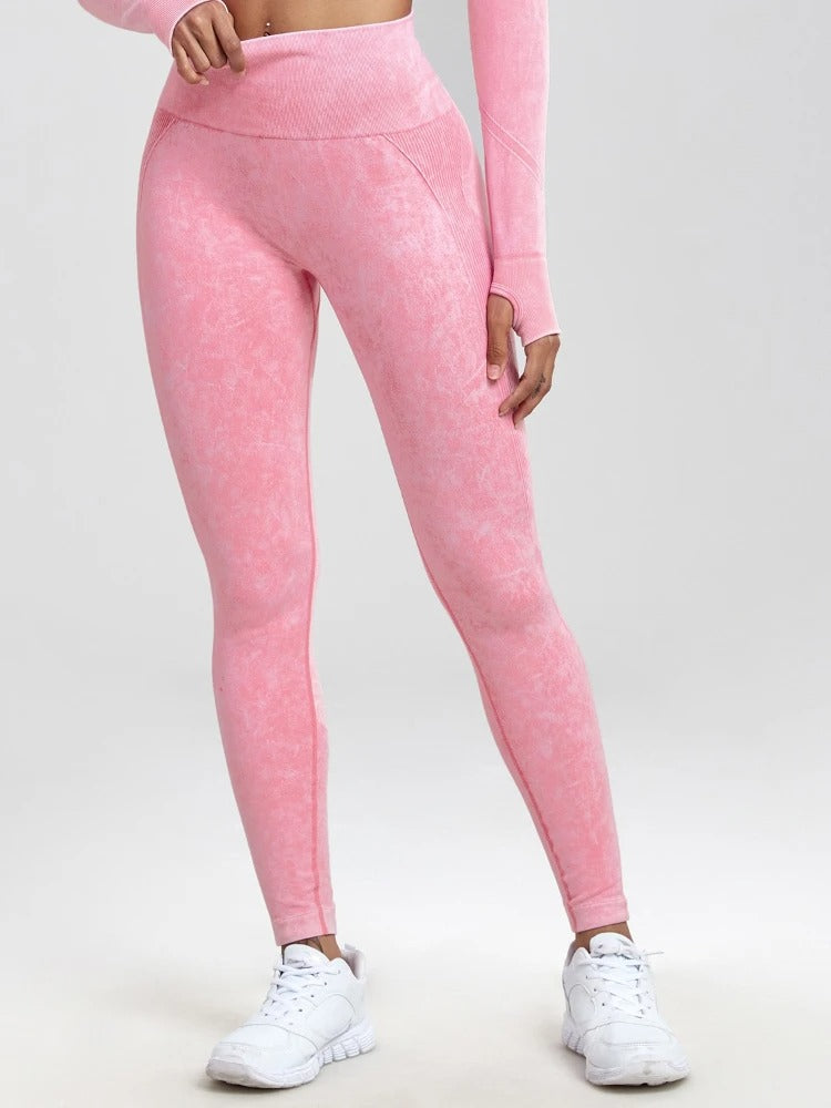 Hög Midja Fitness Leggings