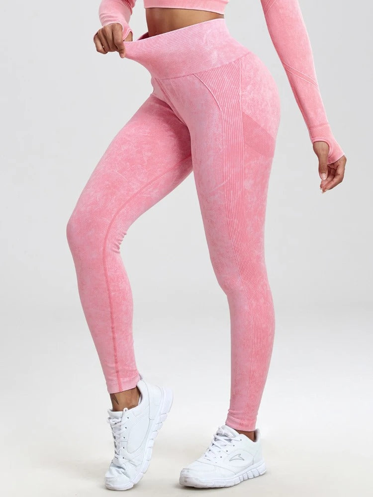 Hög Midja Fitness Leggings