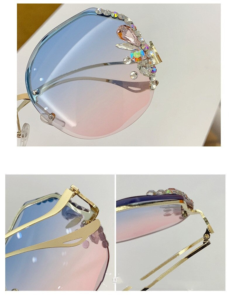 Översized Chic Solglaasögon