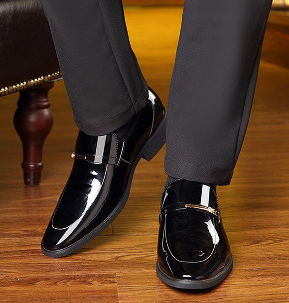 Lyxiga Läderstil Loafers