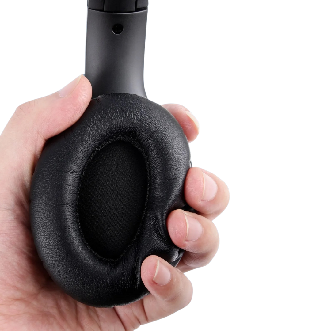 Vikbara trådlösa over ear-hörlurar