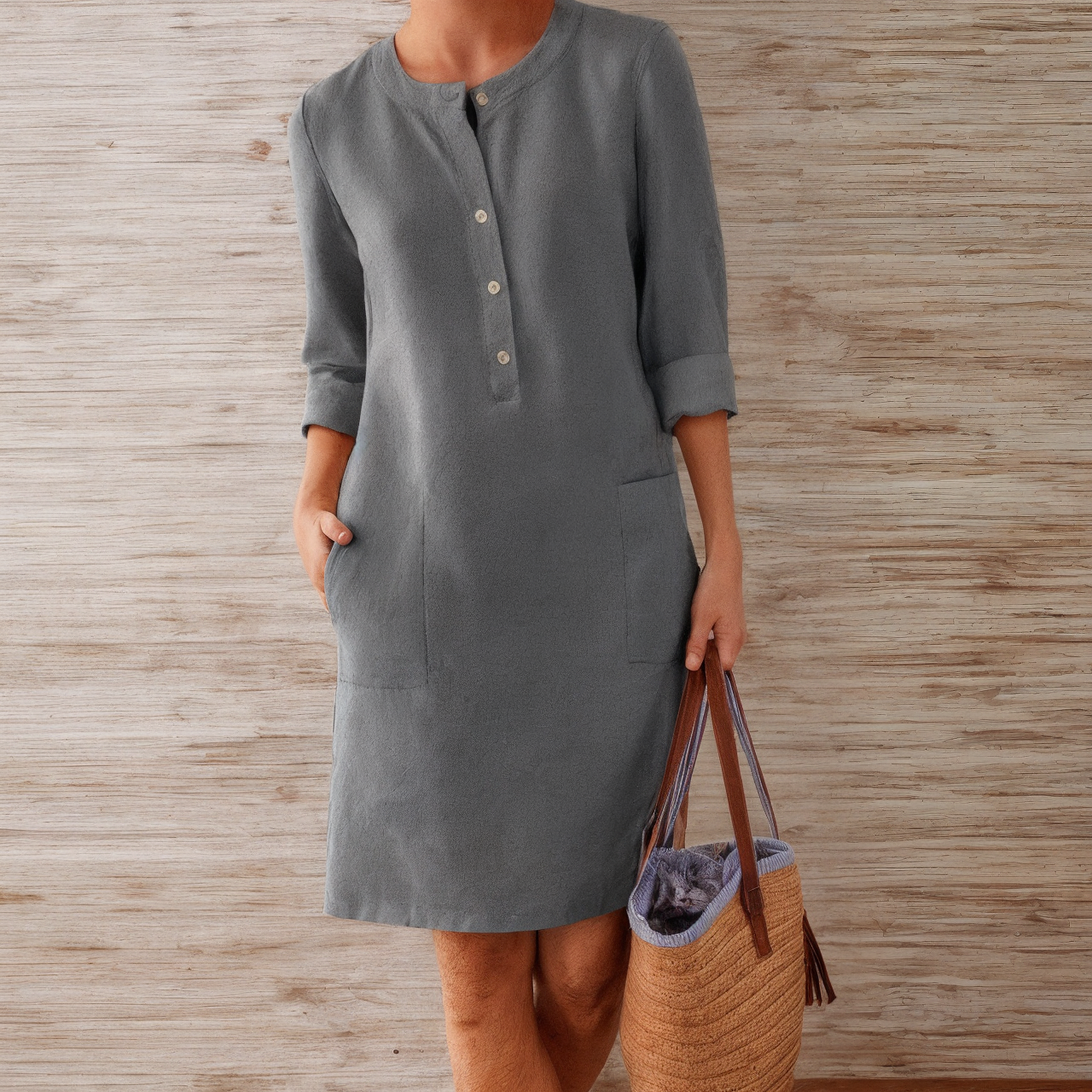 Dam Midi Sommarklänning Lätt Material | Midsommarklänning | Bröllopsgäst Klänning