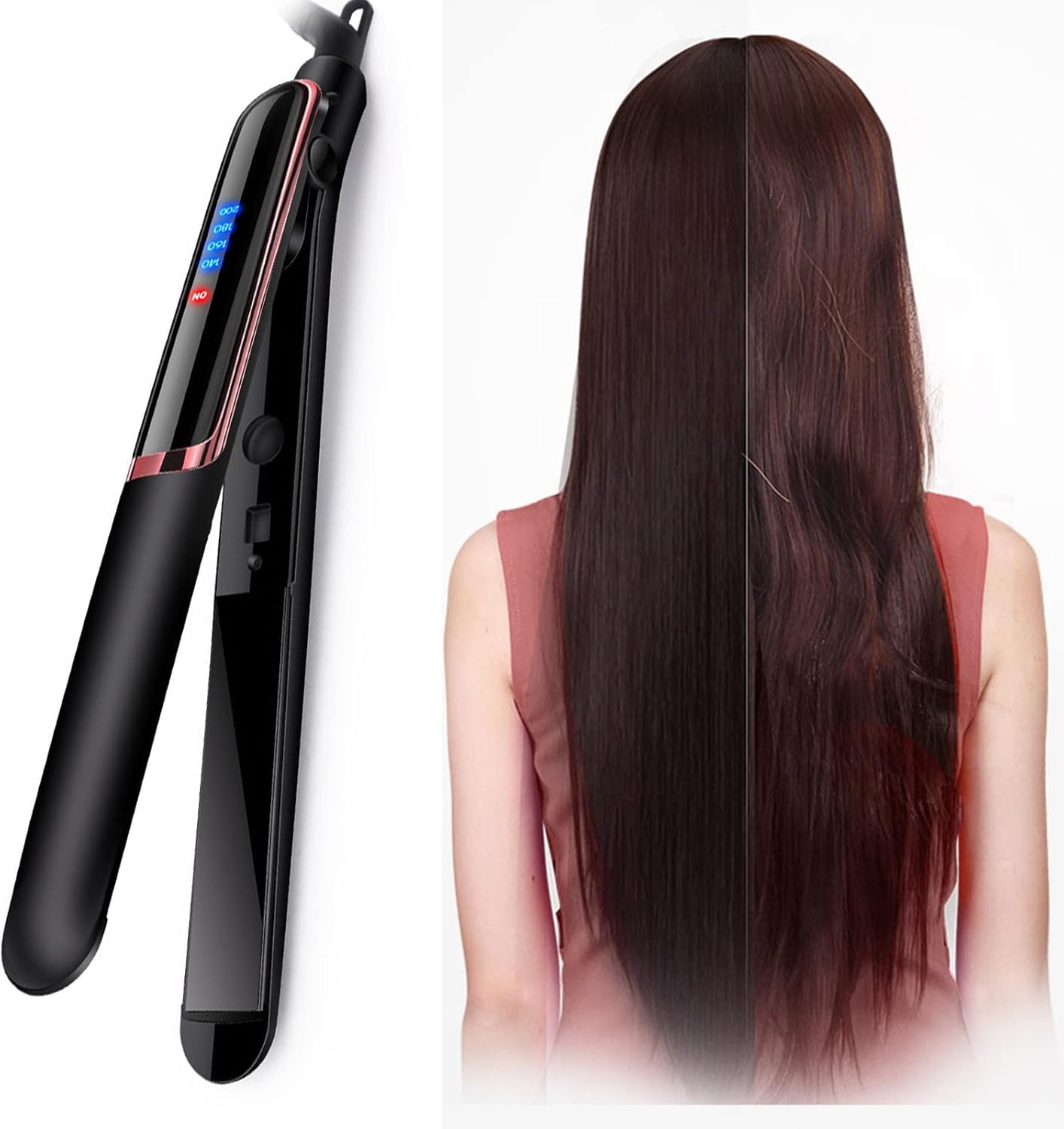 Keramisk jonisk hårrätare