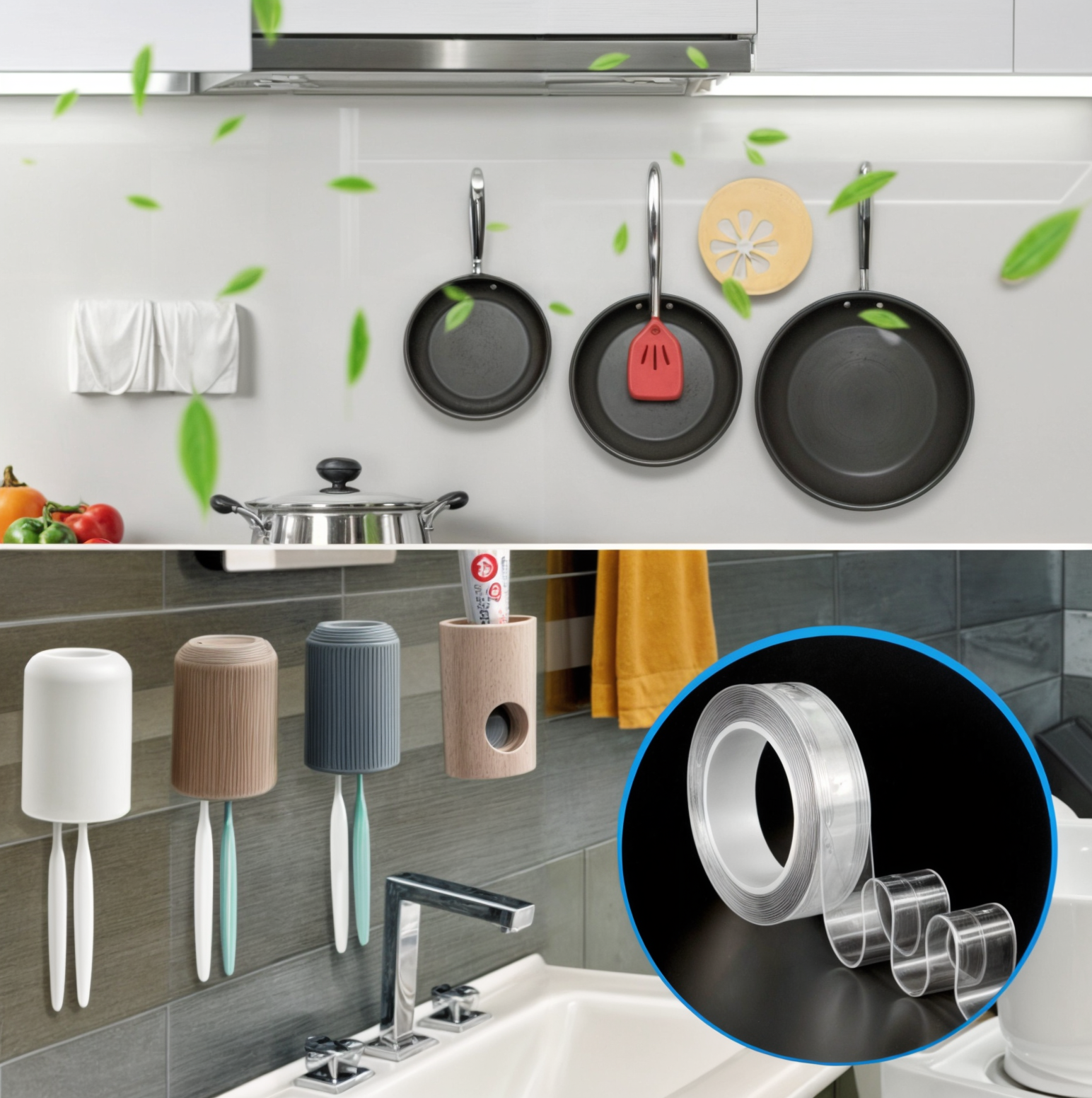 Dubbelsidig dubbelhäftande tejp för tungt arbete