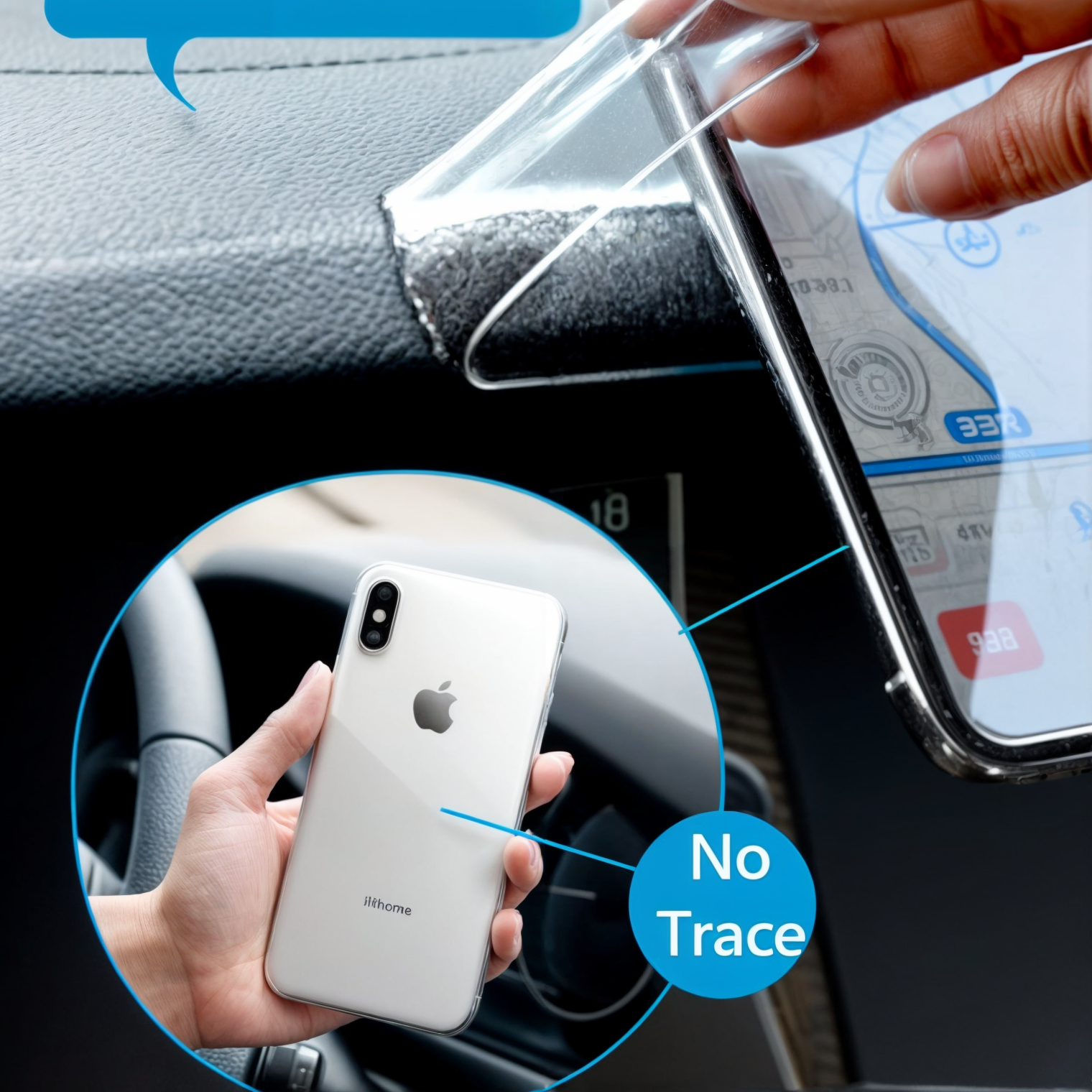 Dubbelsidig dubbelhäftande tejp för tungt arbete