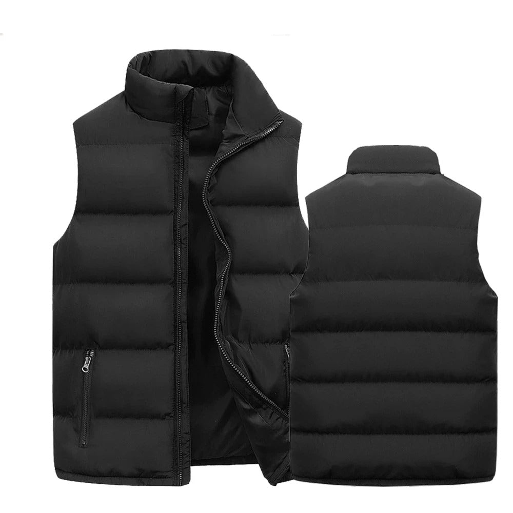 Ärmlös Bodywarmer-väst för män