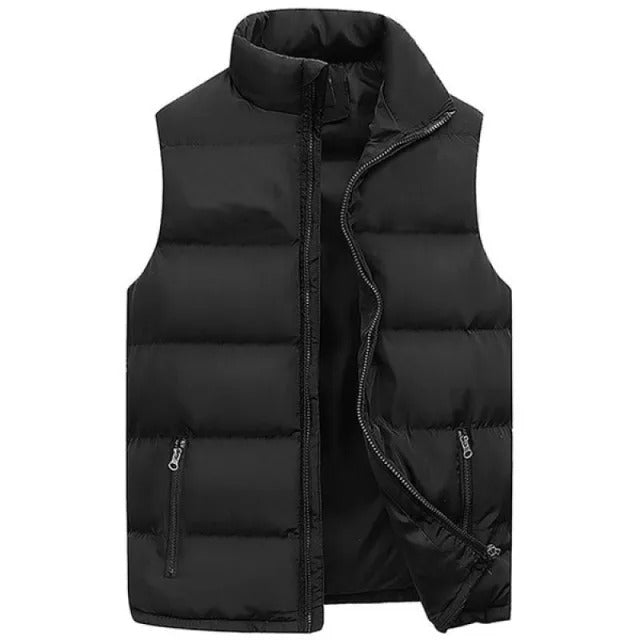 Ärmlös Bodywarmer-väst för män