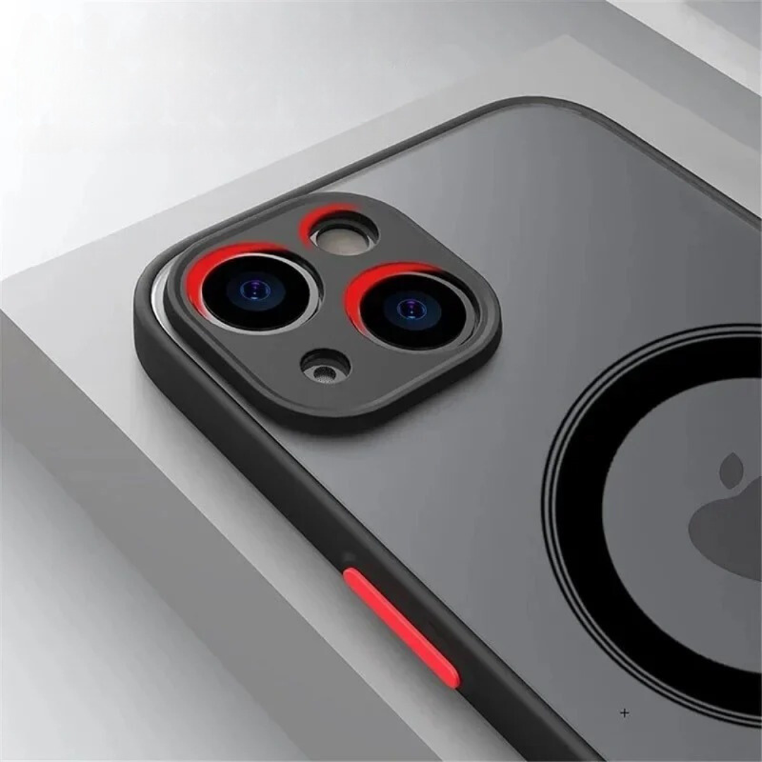 Magnetiskt Magsafe Matte fodral för iPhone