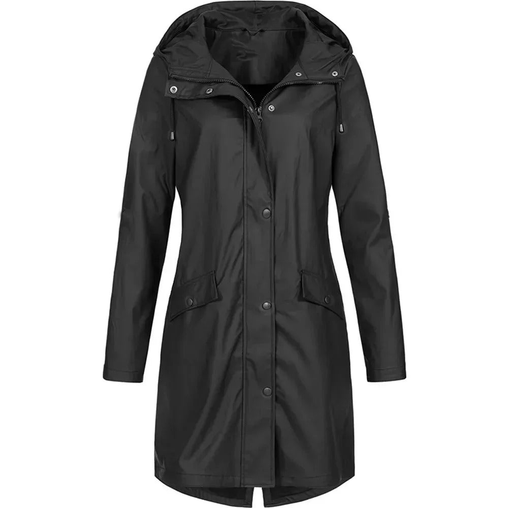 Windbreaker Trench Coat för kvinnor