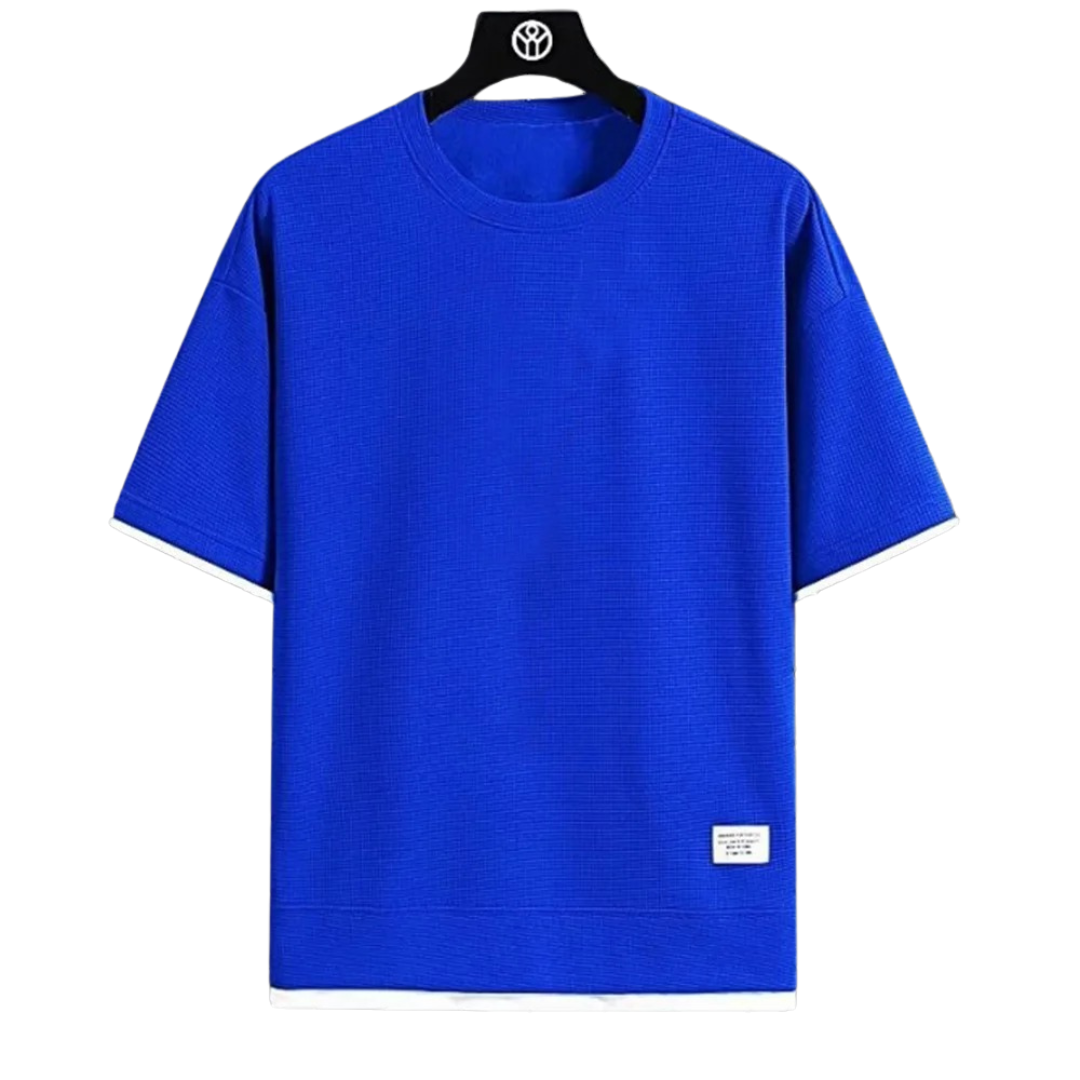 Premium våffel Tshirt för män