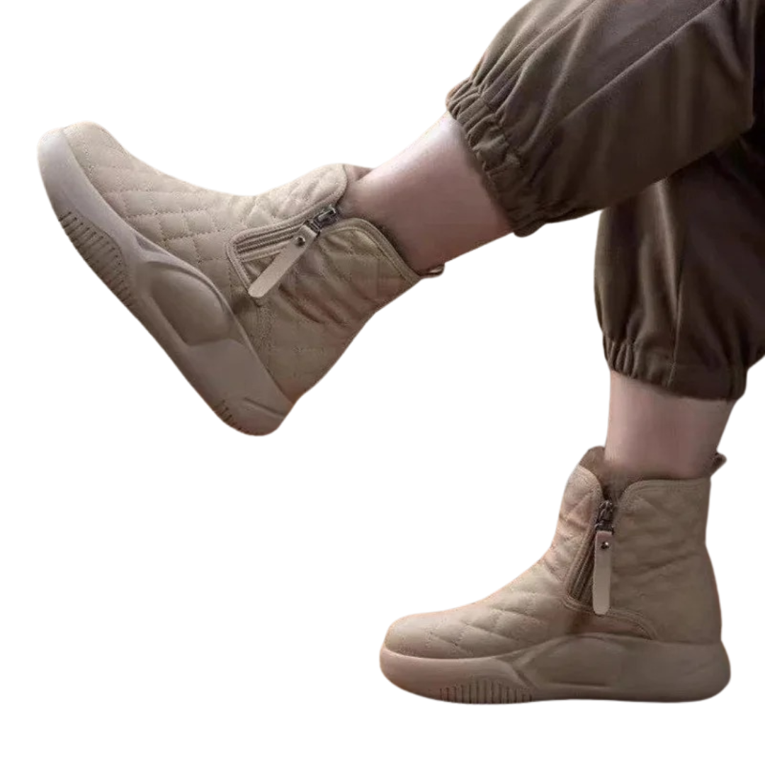 Vintersnöskor med tjock botten