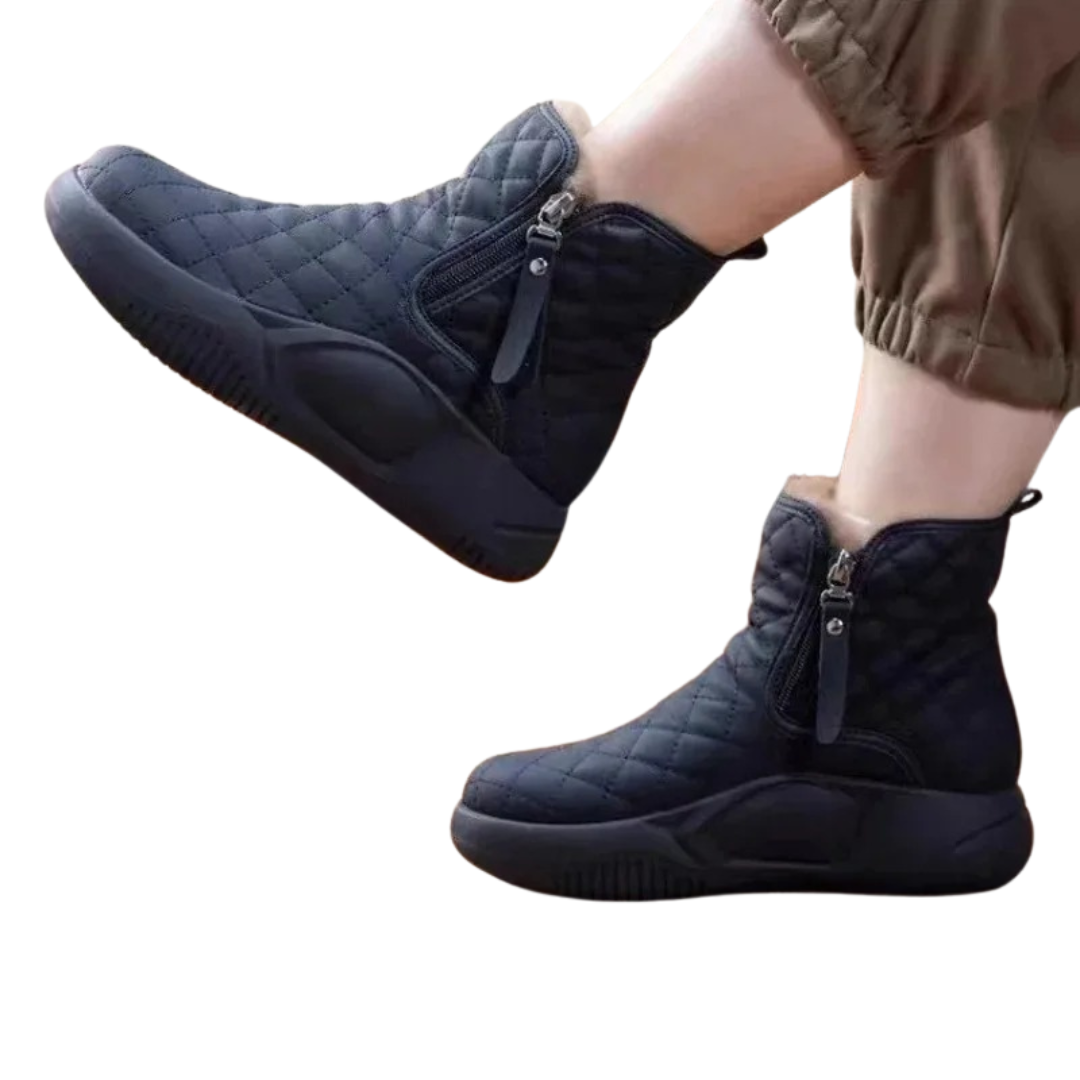 Vintersnöskor med tjock botten