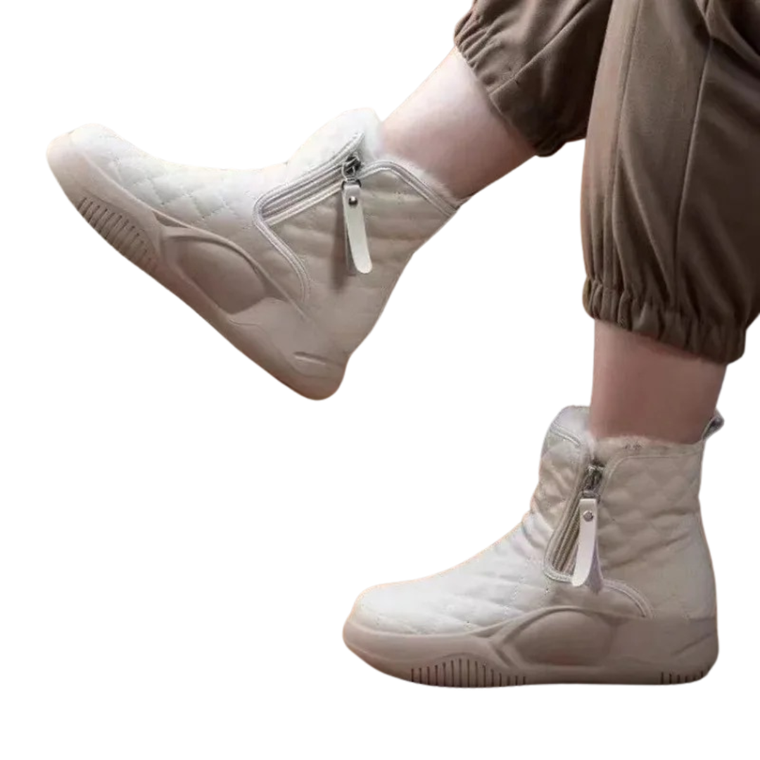 Vintersnöskor med tjock botten