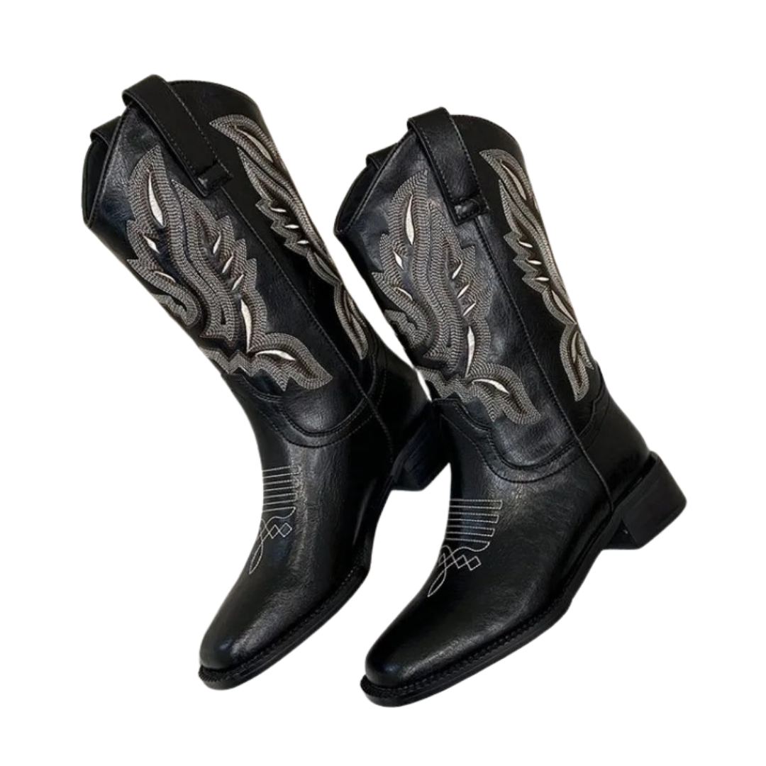 Dam Vintage Broderade Cowboyboots