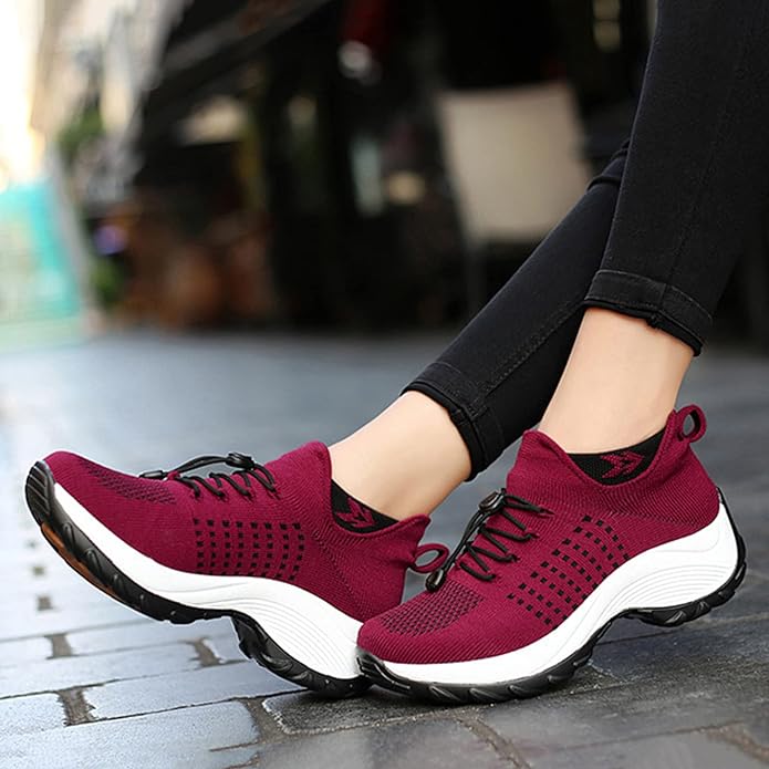 Löpskor med luftkudde för kvinnor