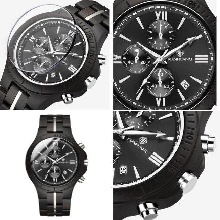 Träklocka för män