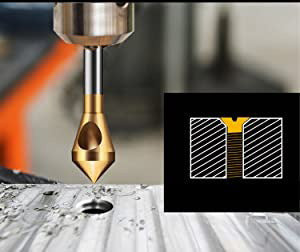 Titanium Countersink borrspets