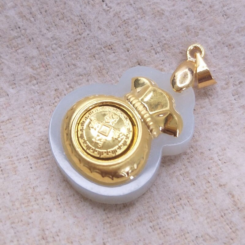 Jade pengar väska hängande