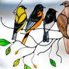 Färgat metal fågel solfångare - Gör alla rum mysigare