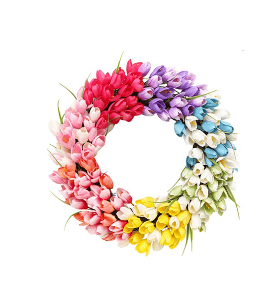 Tulpan vårkrans