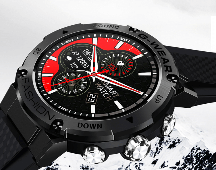 Smart sportklocka för män