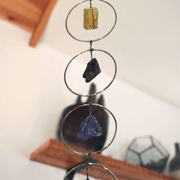 7 Chakra Ädelsten väggdekor