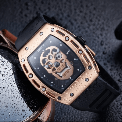 Pirate Skull herrklocka