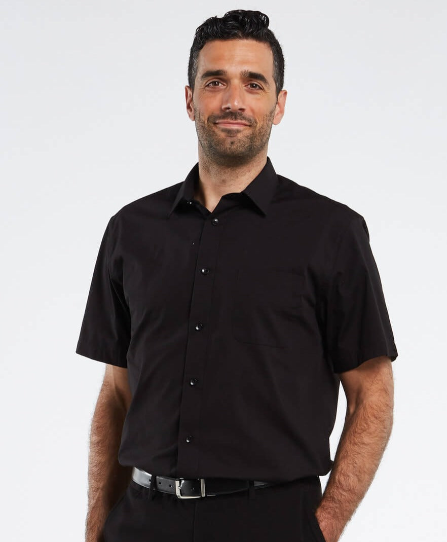 Polo shirt med knapp för män