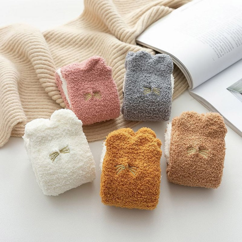 Fluffig Tass Strumpor