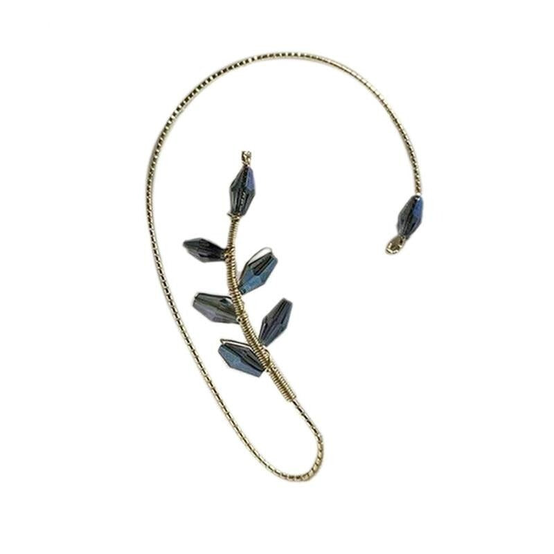 Flower Art klipp örhängen