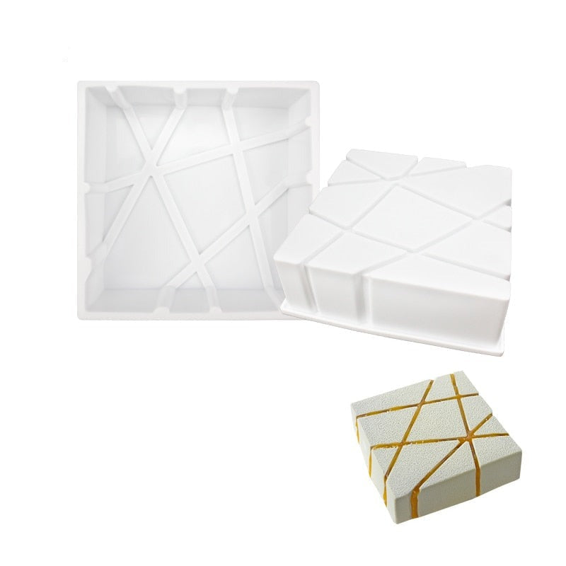 3D-silikonformar för efterrätt