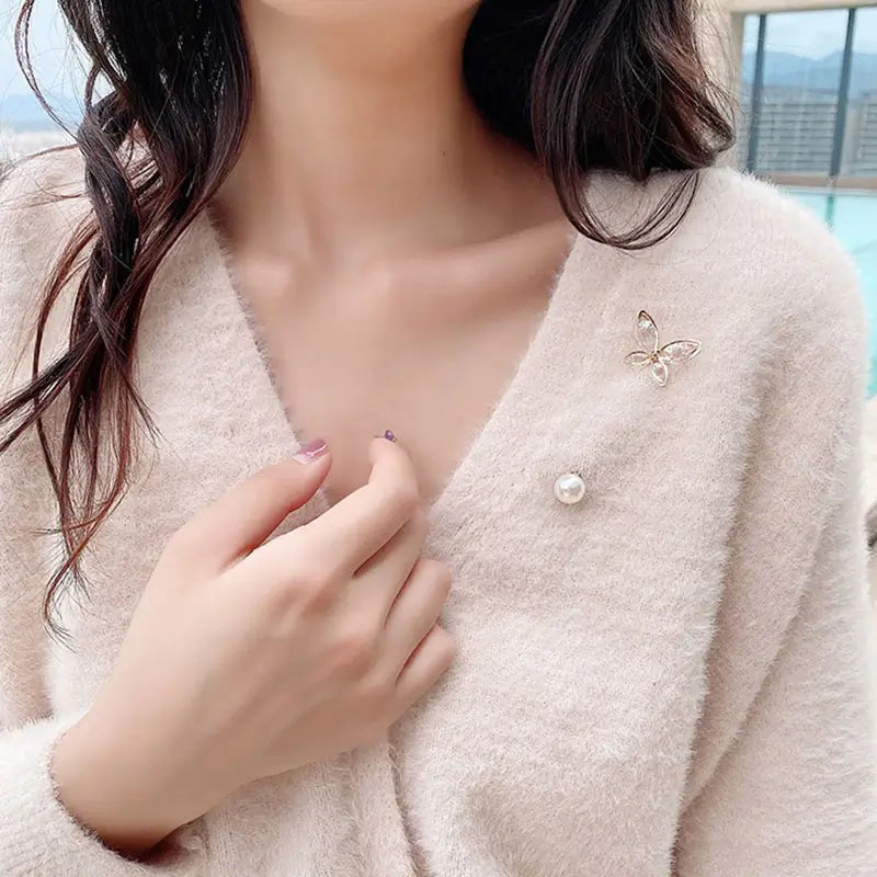 Kvinnor elegant brosch