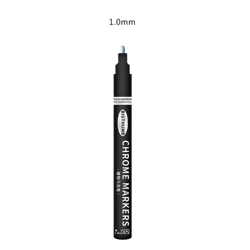 Flytande spegel Chrome Marker