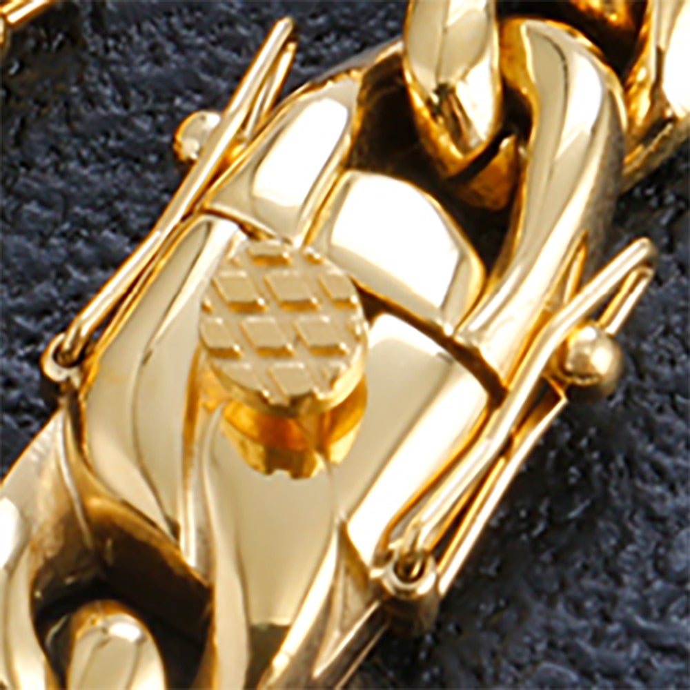 Kaubansk länk kedja halsband