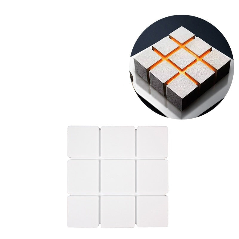 3D-silikonformar för efterrätt