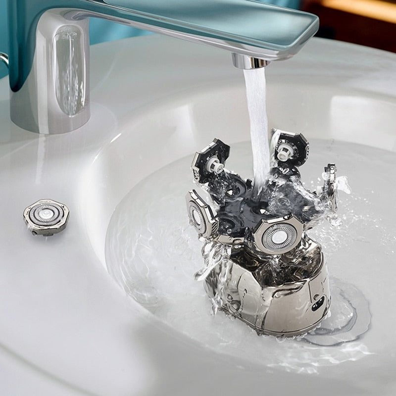 6 i 1 elektrisk rakhyvel